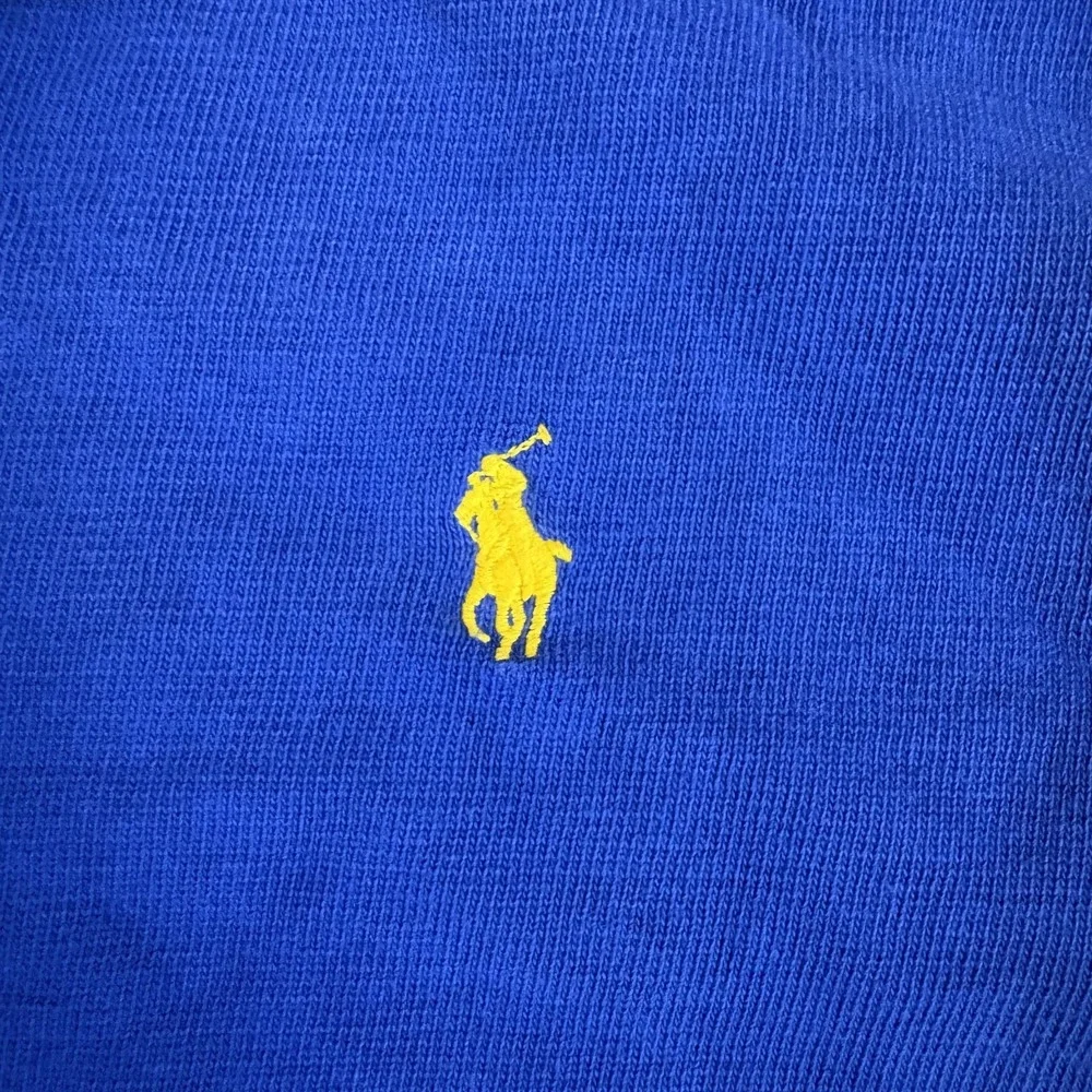 Polo Ralph Lauren Custom Fit Rugby Polo Shirt 2XL Striped Colorblock Vintage